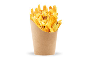 Barquette de frite cheddar