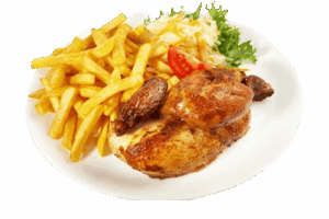 Assiette Demi Poulet